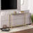 Adolphus Glass Top Console Table-717801712