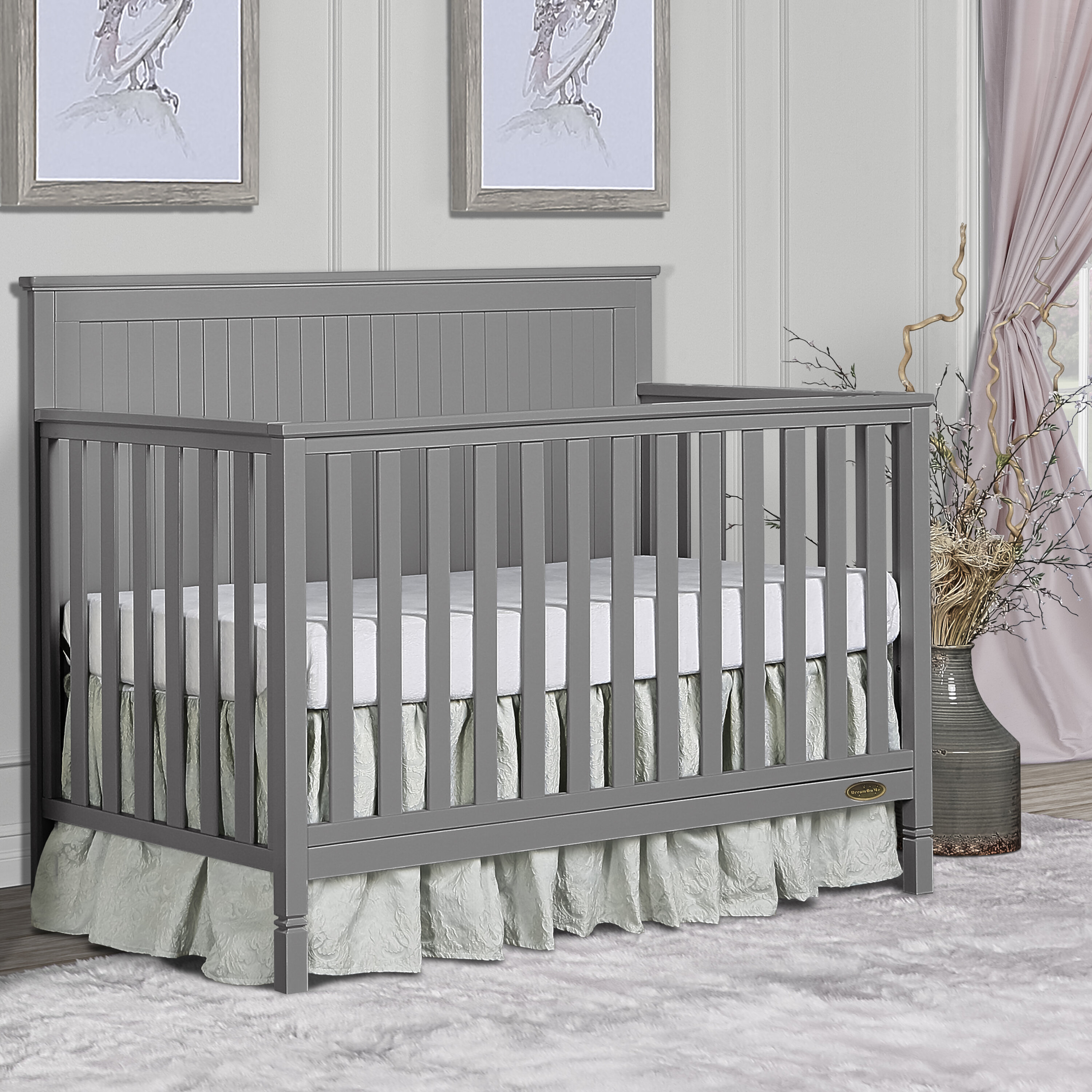 Harriet Bee Dorton 5-in-1 Convertible Crib & Reviews | Wayfair