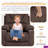 Emony 38.2" Reclining Chair Chair Lift (180 Degree Flat Reclining)-422268759