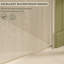 Porte de douche pivotante sans cadre avec porte pivotante-127317913