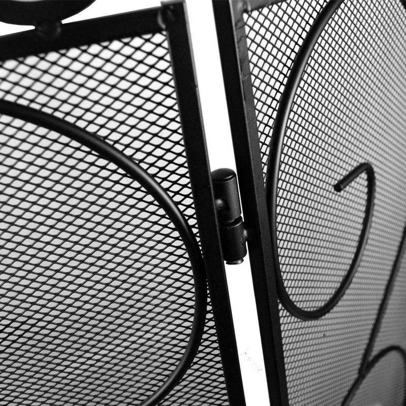 Barrales 81cm x 2.54cm Iron Spark Screen