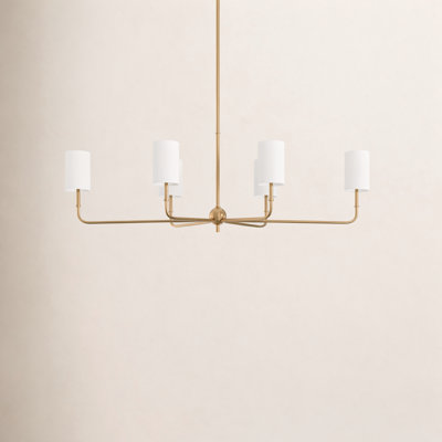 Rowley 6 - Light Dimmable Chandelier