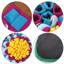 Tapis de jeu coloré pour animaux de compagnie pour chiens, tasses à tournesol, gâteries pour chien