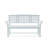 SAKURA 2-SEATER BENCH IN WHITE