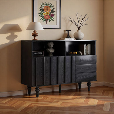 Buffet noir de haute qualité