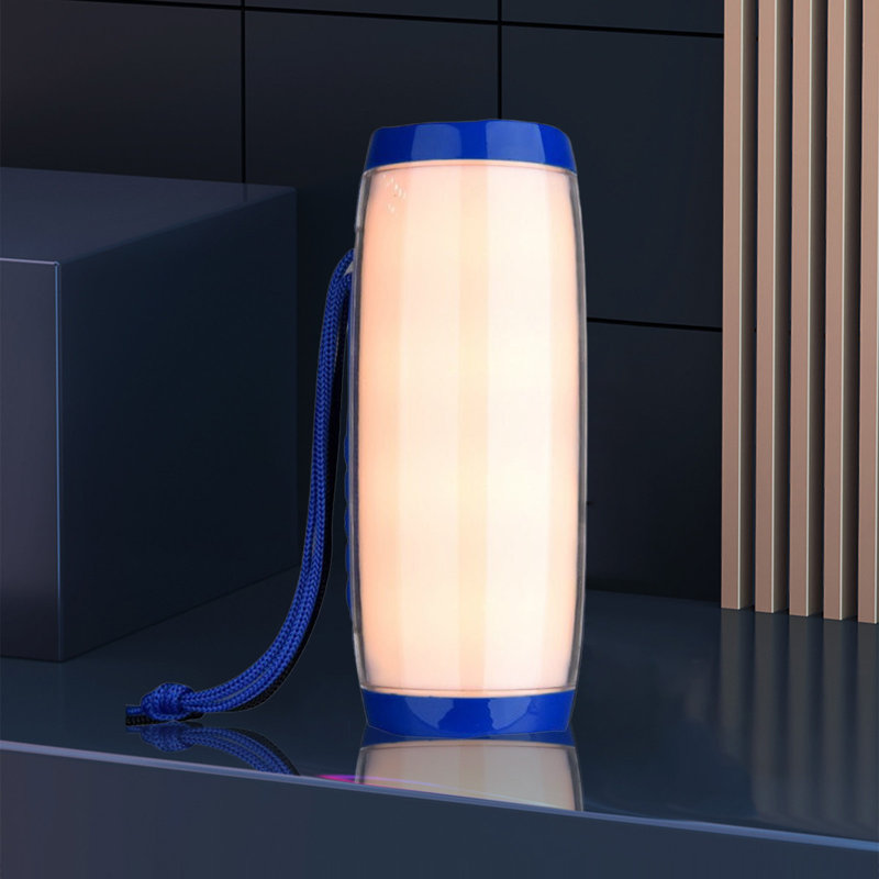 Veilleuse Haut-parleur Bluetooth DEL Veilleuse Melody Dazzling Light, Blue