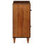 Solid Wood Rectangle Accent Cabinet