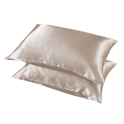 Taie d'oreiller en satin