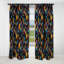 Tribal Dreamscape Feather Boho Motif III - Rideau occultant Boho - 1 panneaux-107556138