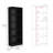 Black 2 Living Room Bookcase : Conceal And Showcase Dynamically With 2-door & 4-shelf For Books, Art, Retro In Black: Bookcases A Delightful Space Artfully Placed Display