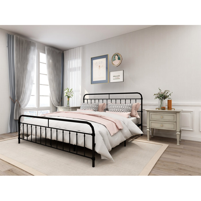 Winston Porter Colina Metal Bed & Reviews - Wayfair Canada