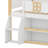 Space-Saving Low Loft Bed Featuring Staircase Storage, Built-in Shelves, Cabinets, and Ambient LEDs