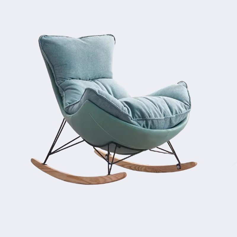 Chaise berçante de luxe Nordic Leisure, Vert