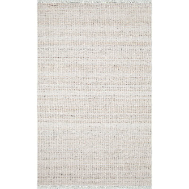 Biscotti Handmade Flatweave Beige Indoor / Outdoor Area Rug, Rectangle 8' x 10'