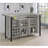 Menimen Grey Driftwood Freestanding Bar Unit