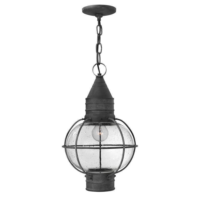 Jolie 1-Light Outdoor Hanging Lantern, 100W Medium