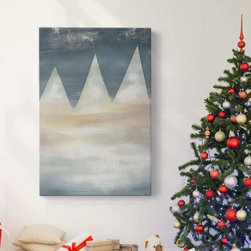 Art des Fêtes de Noël - Toile tendue avec châssis DCCDXIV, H 12 po x l 8 po