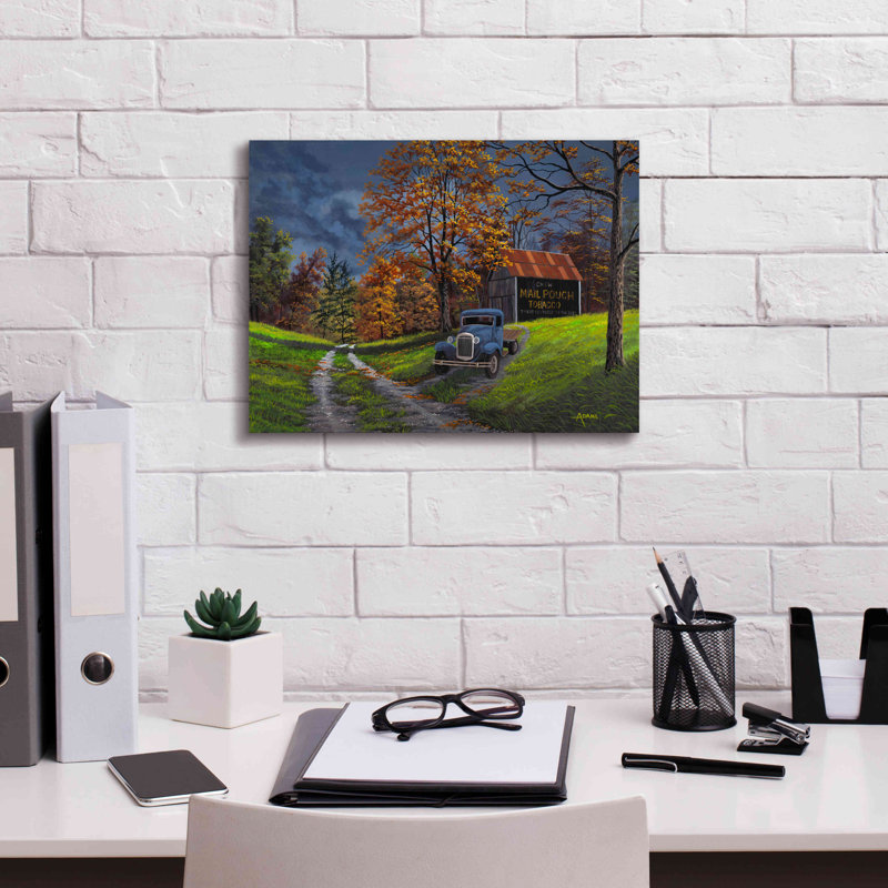 Traiter vous-même par Gary Adams - reproduction sur toile tendue, H 12 po x l 16 po x P 0,75 po