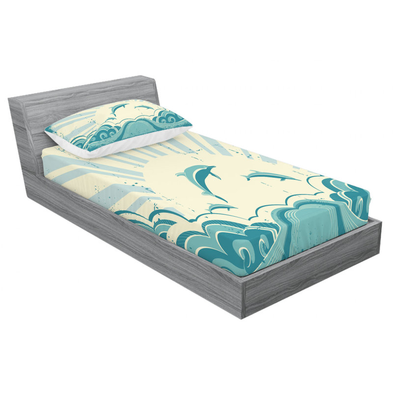 Microfiber Sheet Set, Twin XL Sheet Set with Fitted Sheet