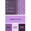 Tapis mauve rectangulaire tissé à la machine 2 pi x 4 pi