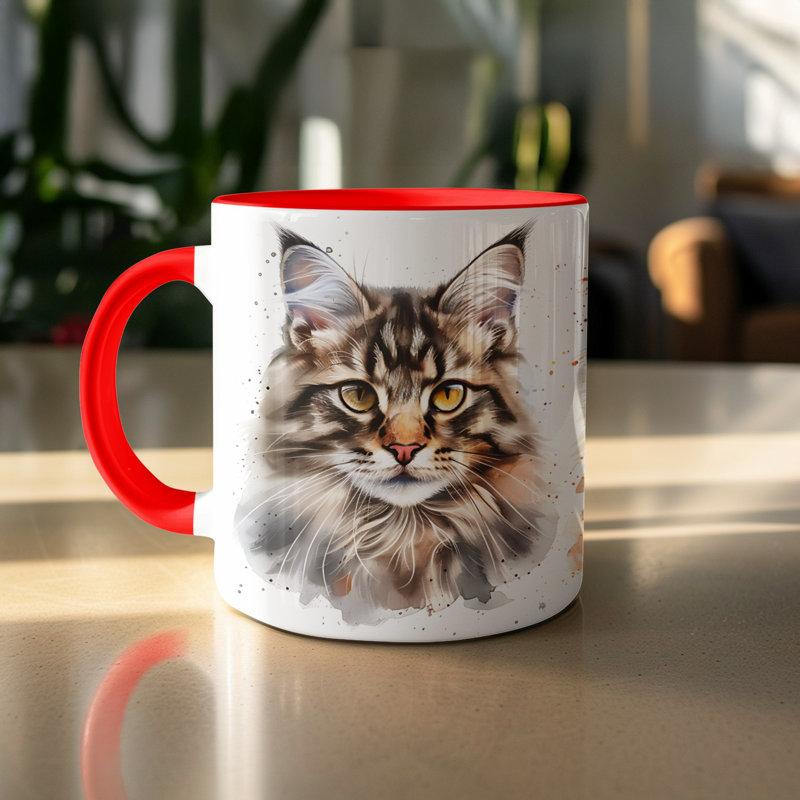 Mug, 2, Red