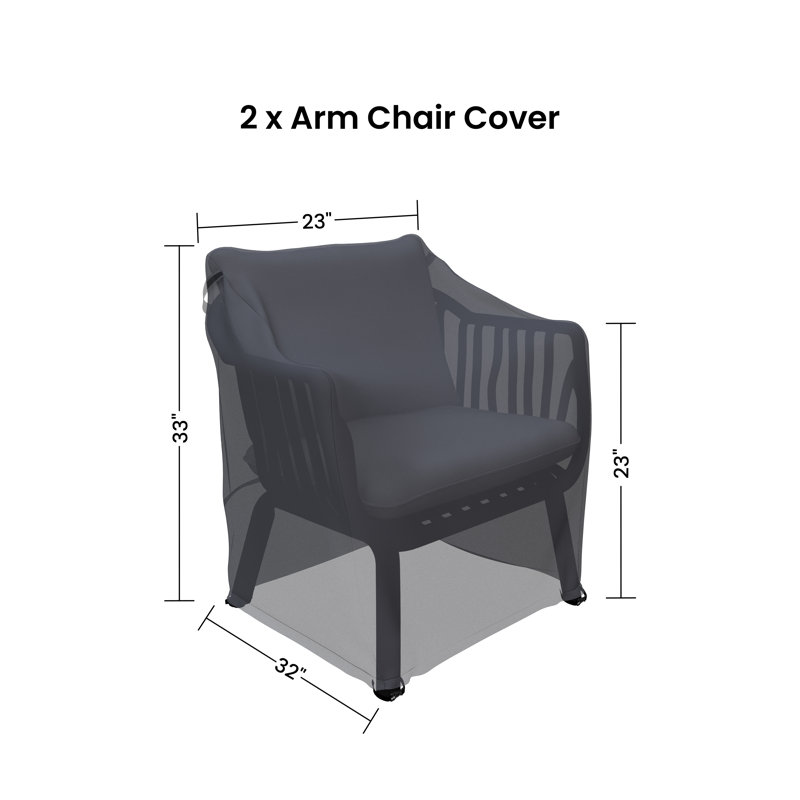 Huron Outdoor Pp Club Chair Covers