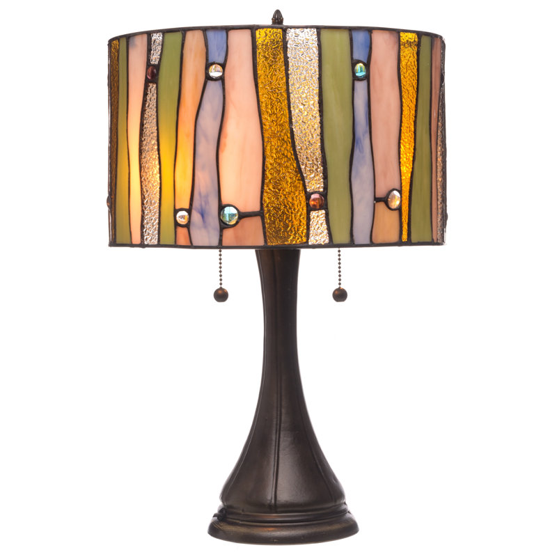 Lampe de table en bronze antique 22 po Argusville