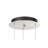 3 - Light Brushed Nickel Cluster Pendant
