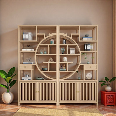 Nouvelle bibliothèque de style minimaliste classique chinois