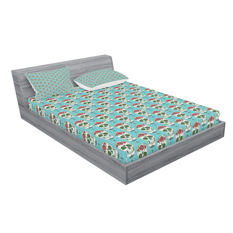 Microfiber Sheet Set, Full Sheet Set with Fitted Sheet