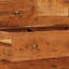 Solid Wood Rectangle Accent Chest