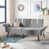 Velours gris clair est en rupture de stock