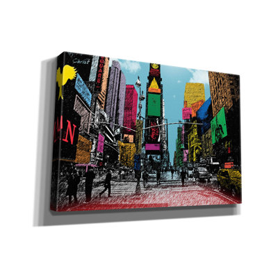 «Times Square» par Mark Ashkenazi, art mural sur toile