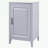 Bathroom Vanity with Sink, Functional Drawer and Door Shelf-107287805
