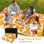 Tapis d'extérieur imperméable et réversible tant pour le patio que pour le camping-697053270