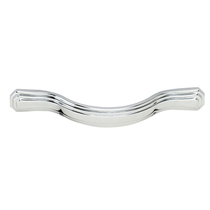Geometric Arch Pull, Polished Chrome