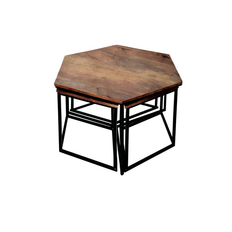 Timko Frame Coffee Table, Walnut