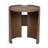 Lyra End Table with Pouf