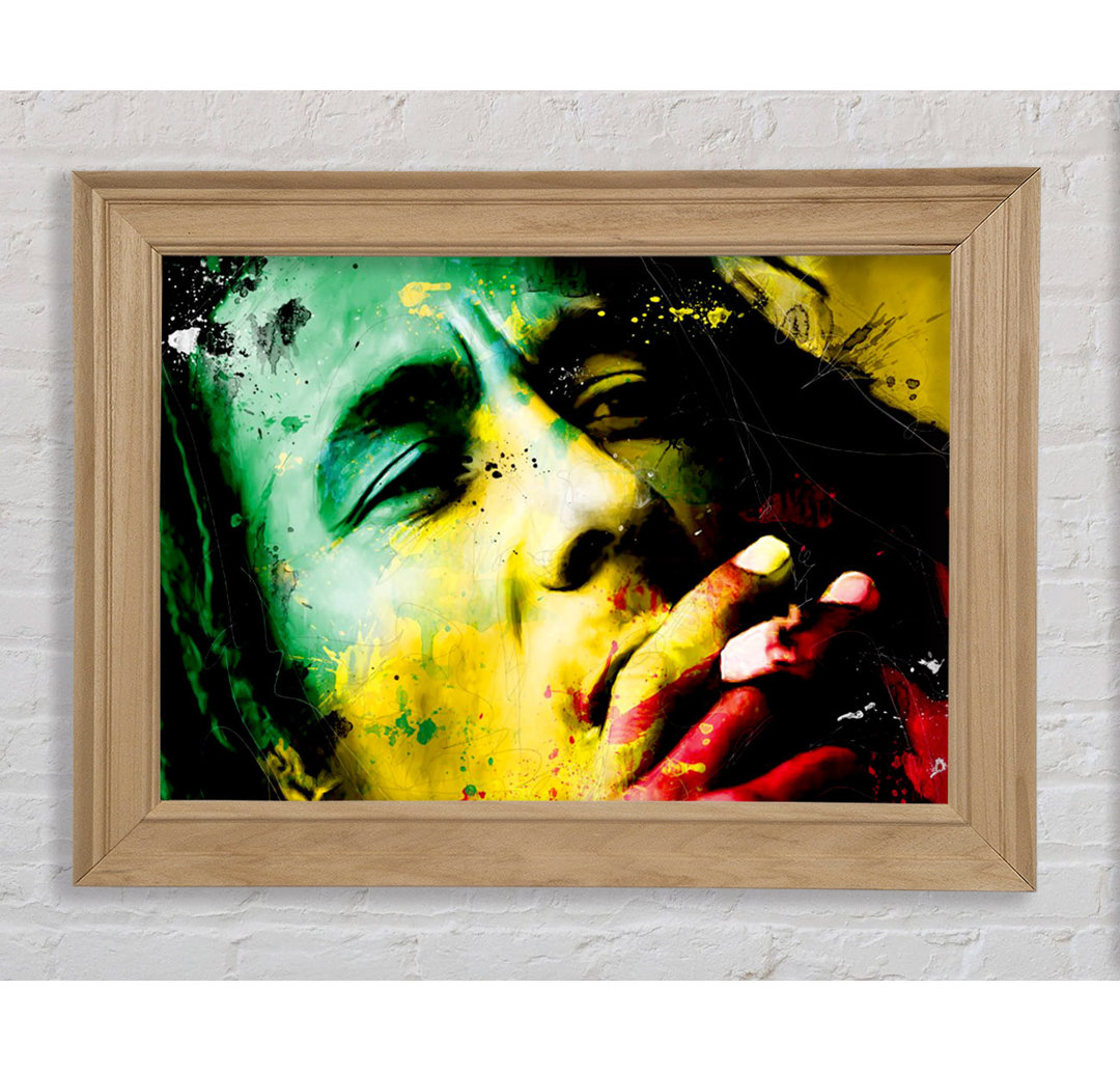 Bob Marley Farben - Druck