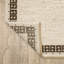 Tapis beige / brun en laine mélangée Kuester Global-1717583400
