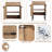 Cordarrow 24.30'' Single Bathroom Vanity with Ceramic Top