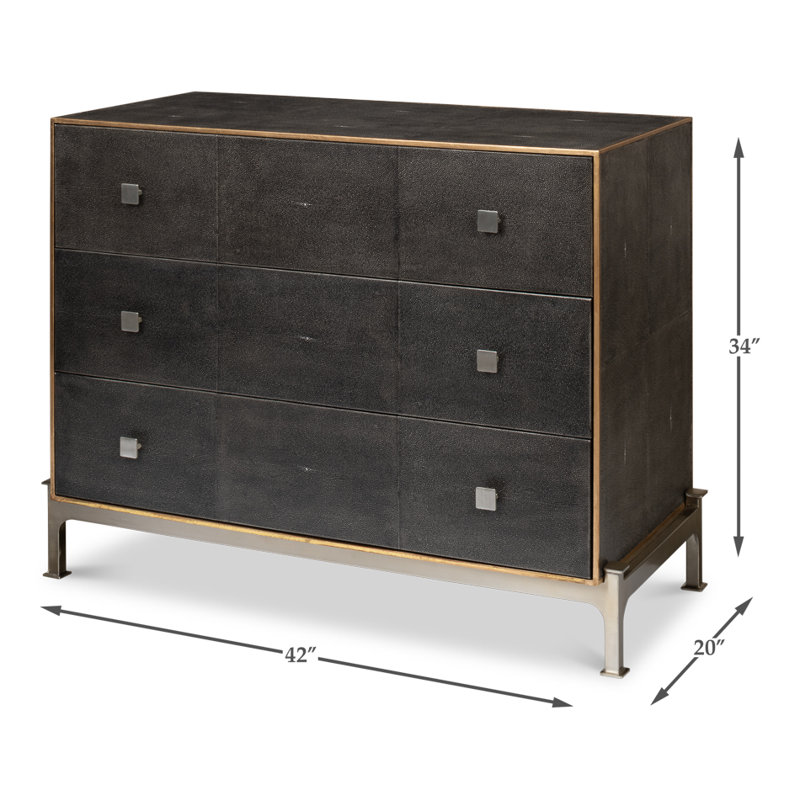 Shagreen Storage Cabinet