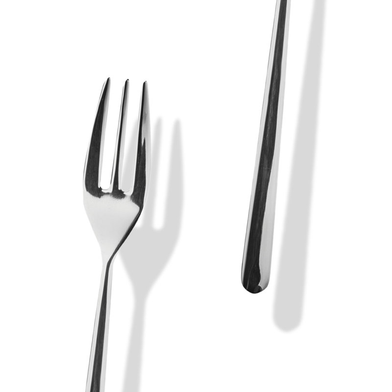 Linea 2 Piece Stainless Steel Hostess Set, Silver