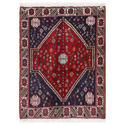 Tapis en laine d'agneau unique 2 pi 5 po x 3 pi Byntlee