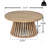 Outdoor Wood Patio Coffee Table-216133386