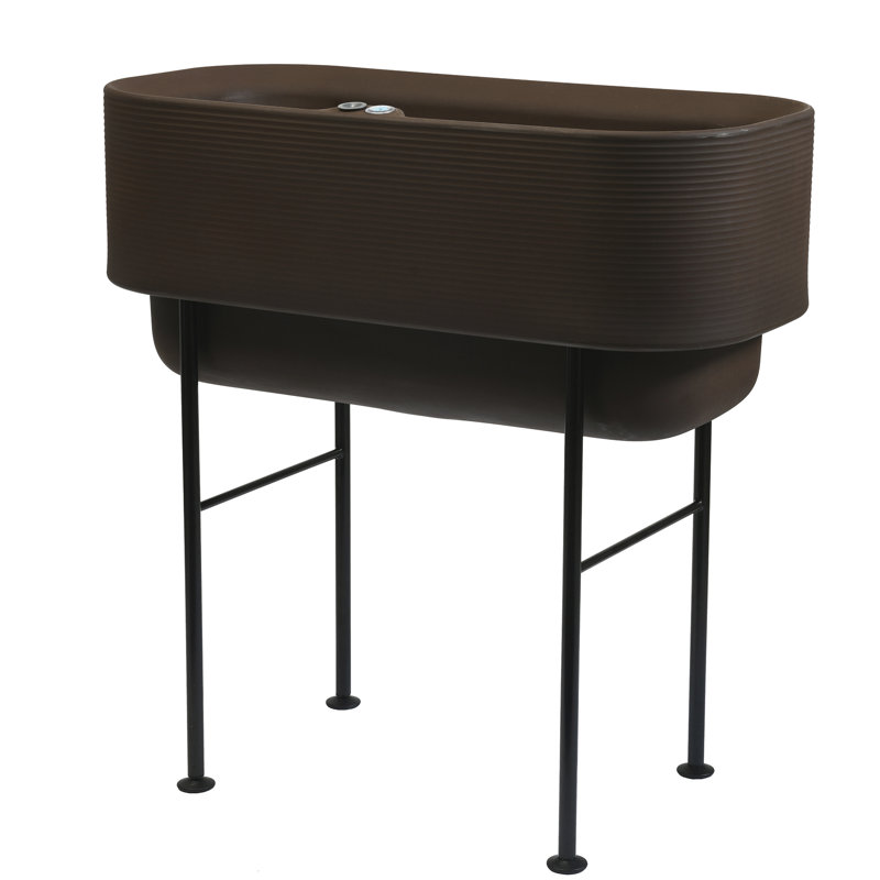 Boîte à fleurs surélevée Nest, Écorce, H 35,75 po x l 48 po x P 30 po