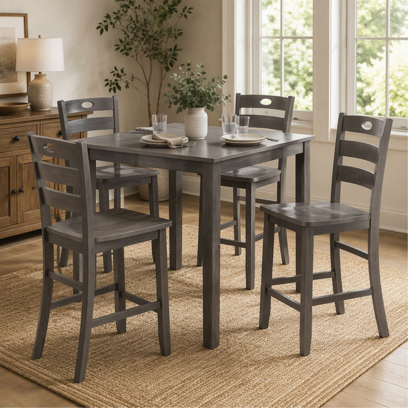 Dining Set, 36" H x 36" W x 36" D
