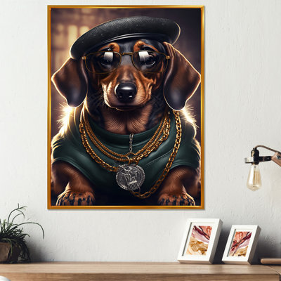 " Dachshund Gangster In NYC IV "
