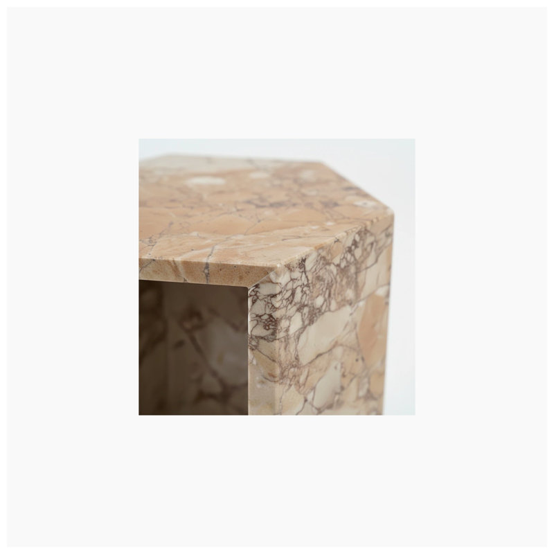 Marble Top End Table