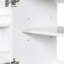 Meuble-lavabo de salle de bain 30 po - Bois massif et planche avec lavabo central et tablette de fabrication moderne-95433715